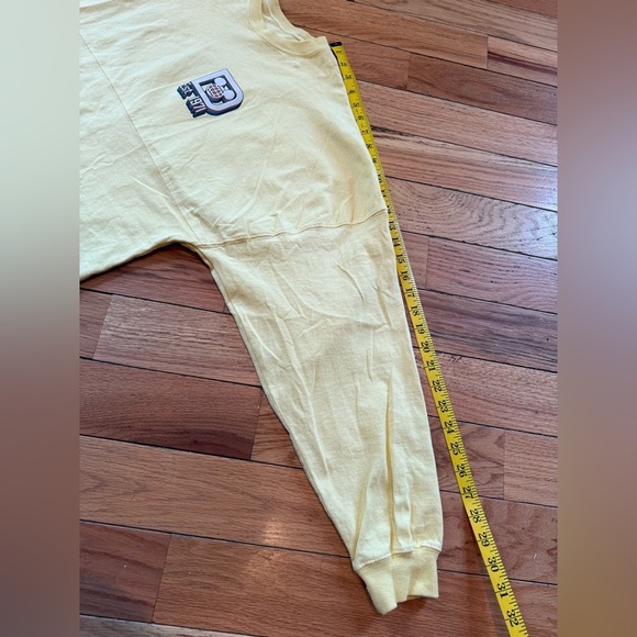 Disney Parks Walt Disney World Retro Logo Yellow Spirit Jersey Adult Size Small - Picture 11 of 13